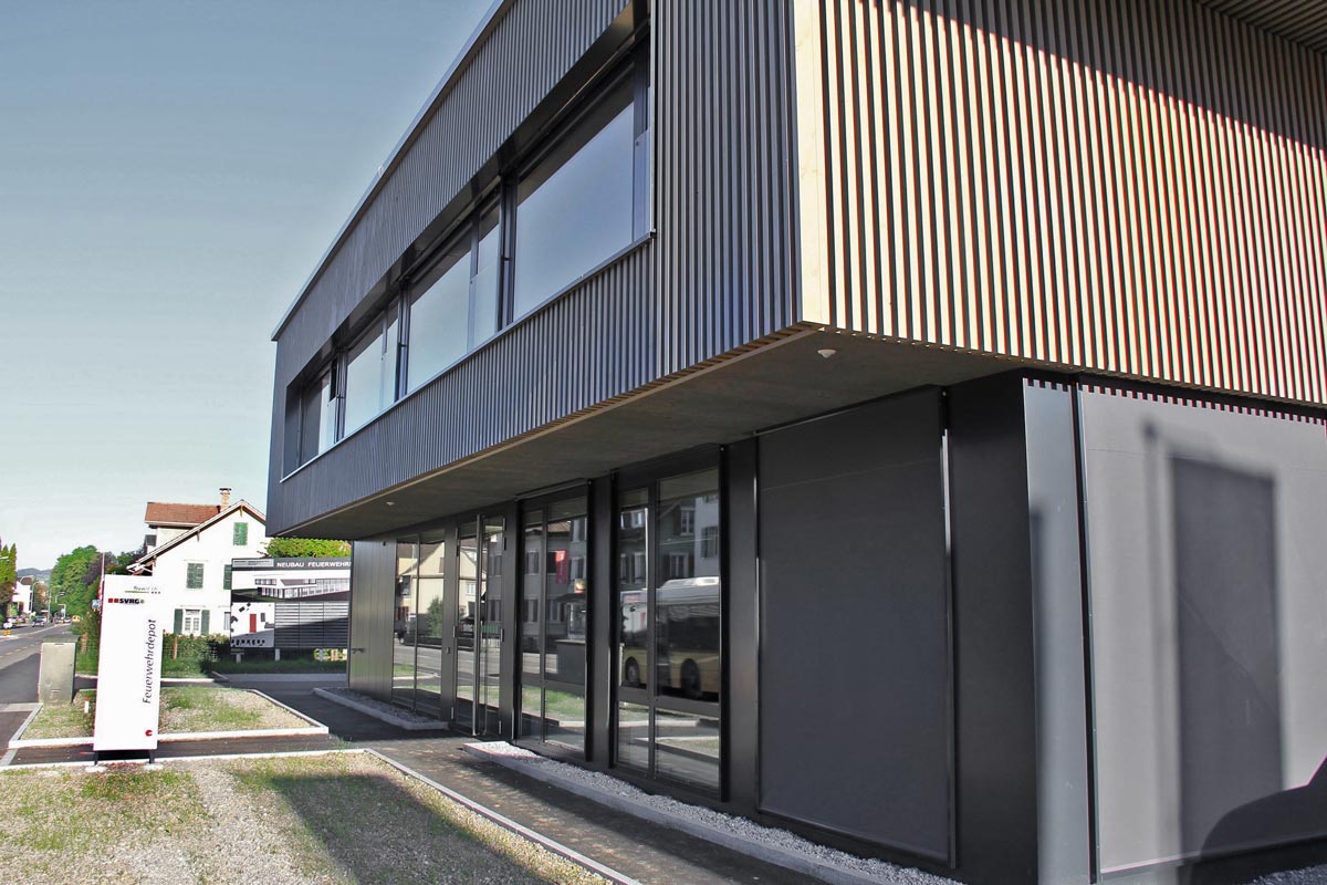 Feuerwehrdepot in Flawil